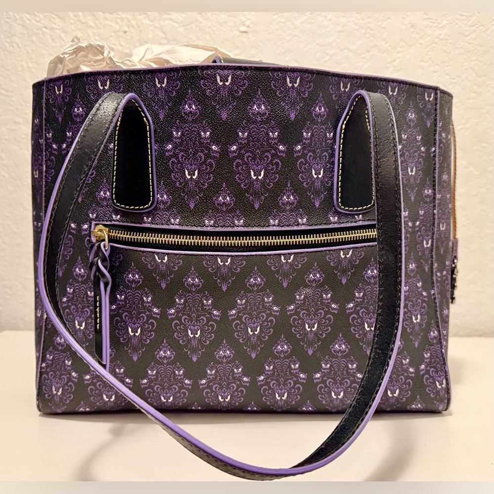 Dooney & Bourke Disney Haunted Mansion Patterned Tote - Picture 2 of 7